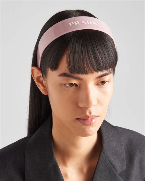 prada headband pink|Prada headband price.